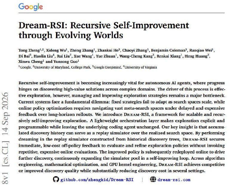 🔍 Google demonstrated a recursive self improvemen...