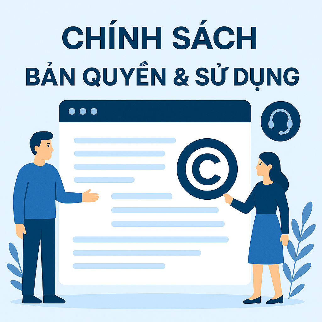 Chính sách bản quyền & Sử dụng