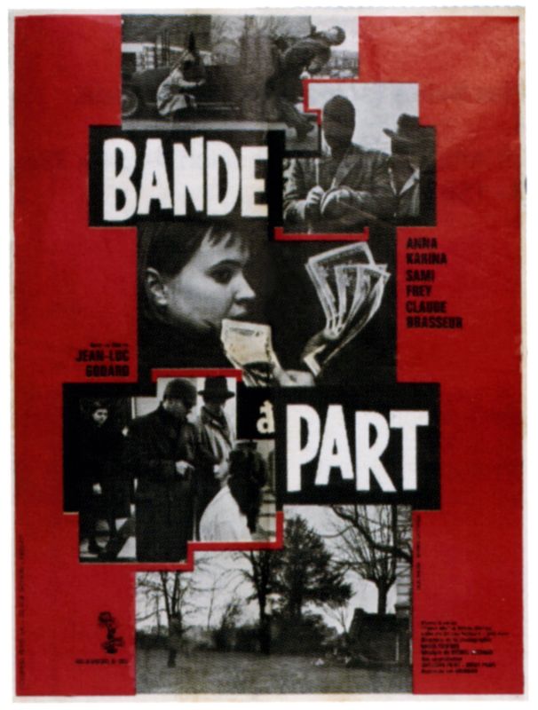 Le Musée du Louvre à Paris, scène emblématique de Bande à part