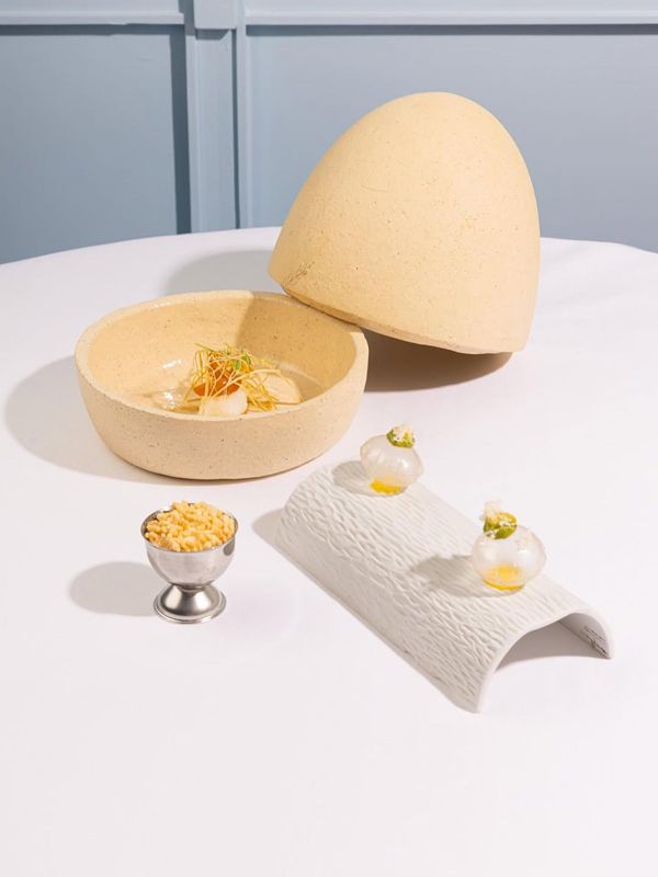 Dessert créatif au restaurant Pantagruel