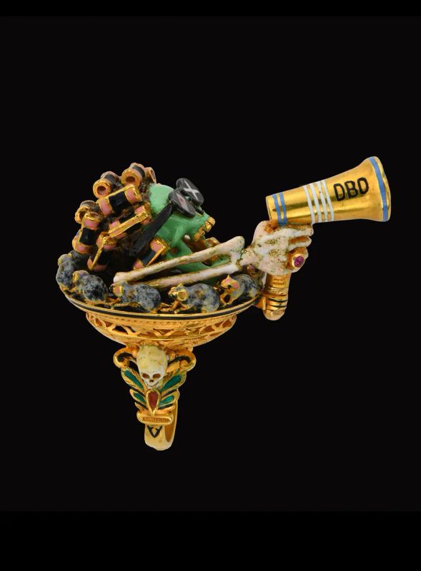 A$AP Rocky avec ses créations Pavē Niteō au défilé Chanel