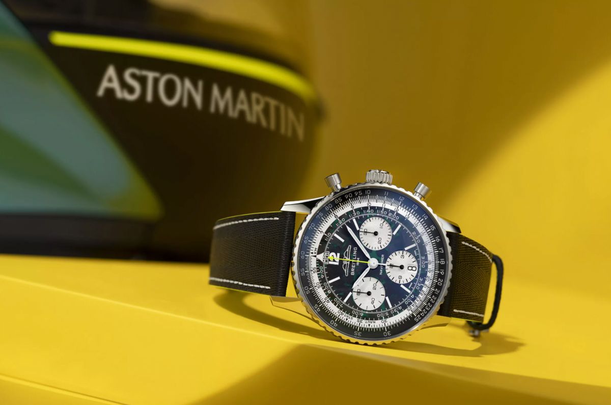 Breitling et Aston Martin : Quand l'Excellence Horlogère Croise la F1