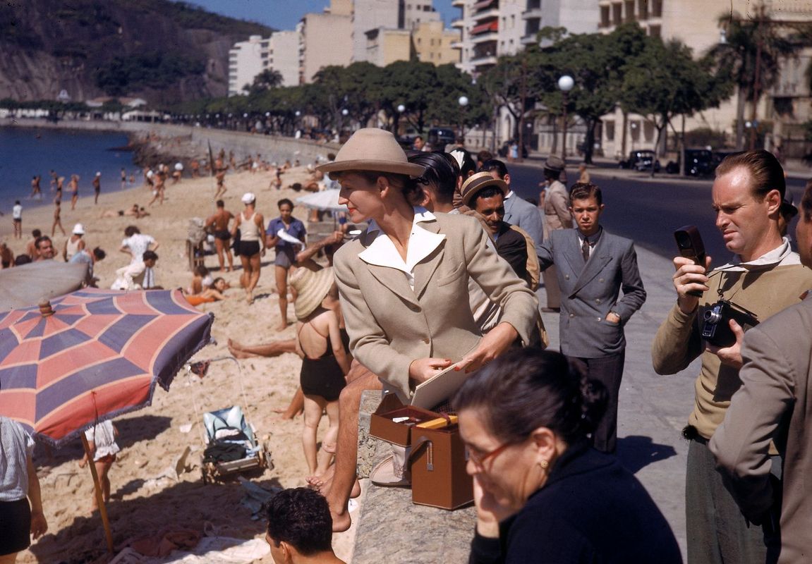 Mary et Lee Blair à Copacabana dans les années 40