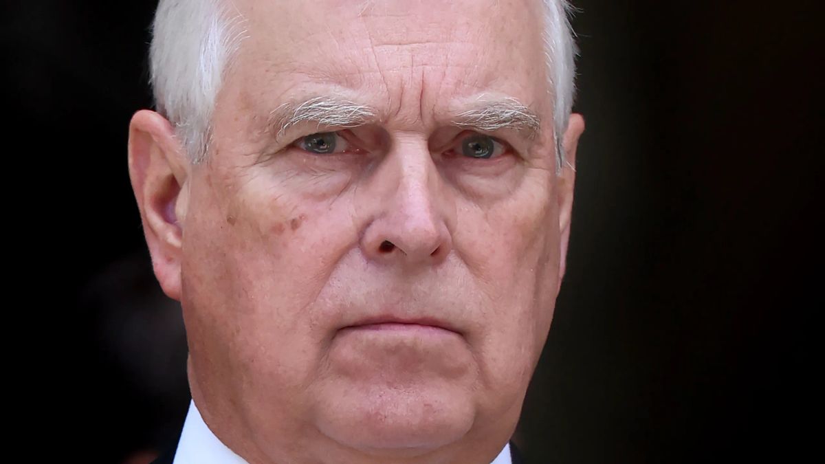 Le prince Andrew à Sandringham, le jour de son arrestation.