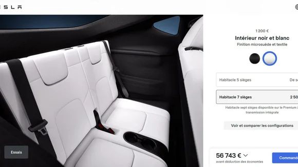 Troisième rangée Tesla Model Y