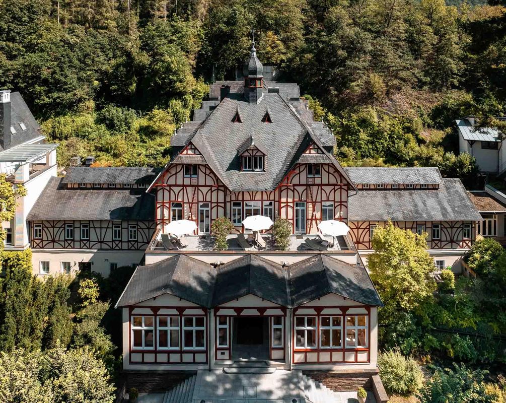 Salon élégant du Parkschlösschen