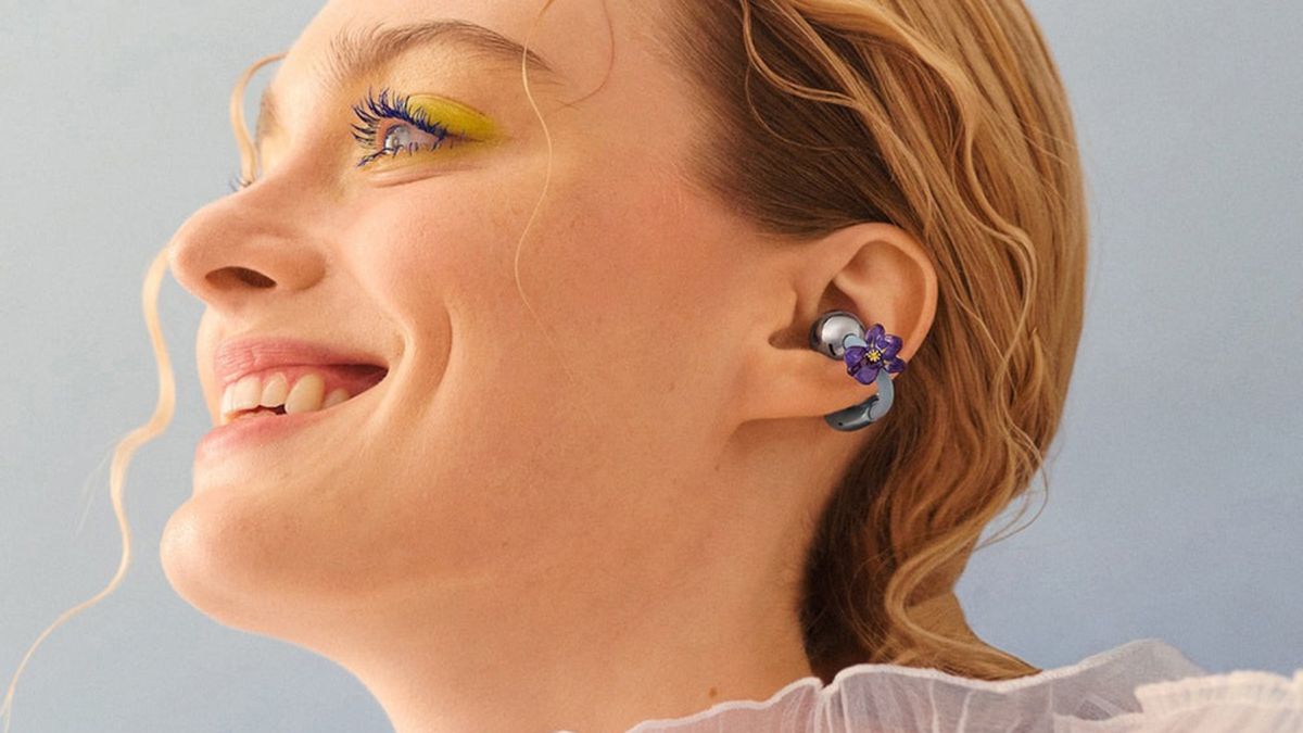 Écouteurs Huawei Free Clip 2 et bijoux Les Néréides