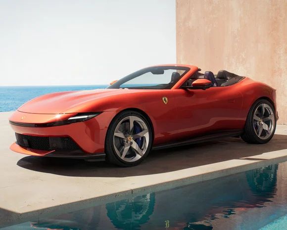 Ferrari Amalfi Spider - Remplaçante Roma Spider : l'ode du V8 thermique perdure - Actualités du luxe - actualités sur le luxe - actualité du luxe