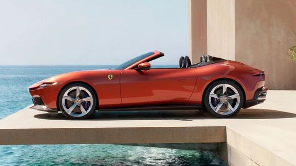 Ferrari Amalfi Spider - Remplaçante Roma Spider : l'ode du V8 thermique perdure - Actualités du luxe - actualités sur le luxe - actualité du luxe