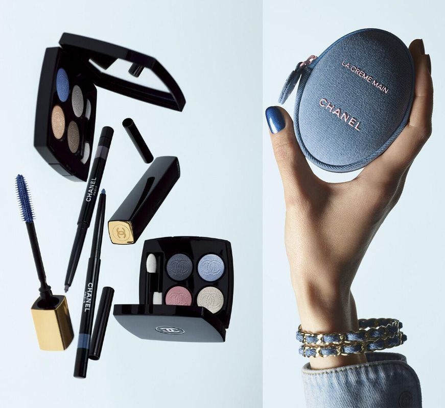 Printemps - Collections Maquillage Denim : L'élégance intemporelle du jean réinventée par les maisons de luxe - Actualités du luxe - actualités sur le luxe - actualité du luxe