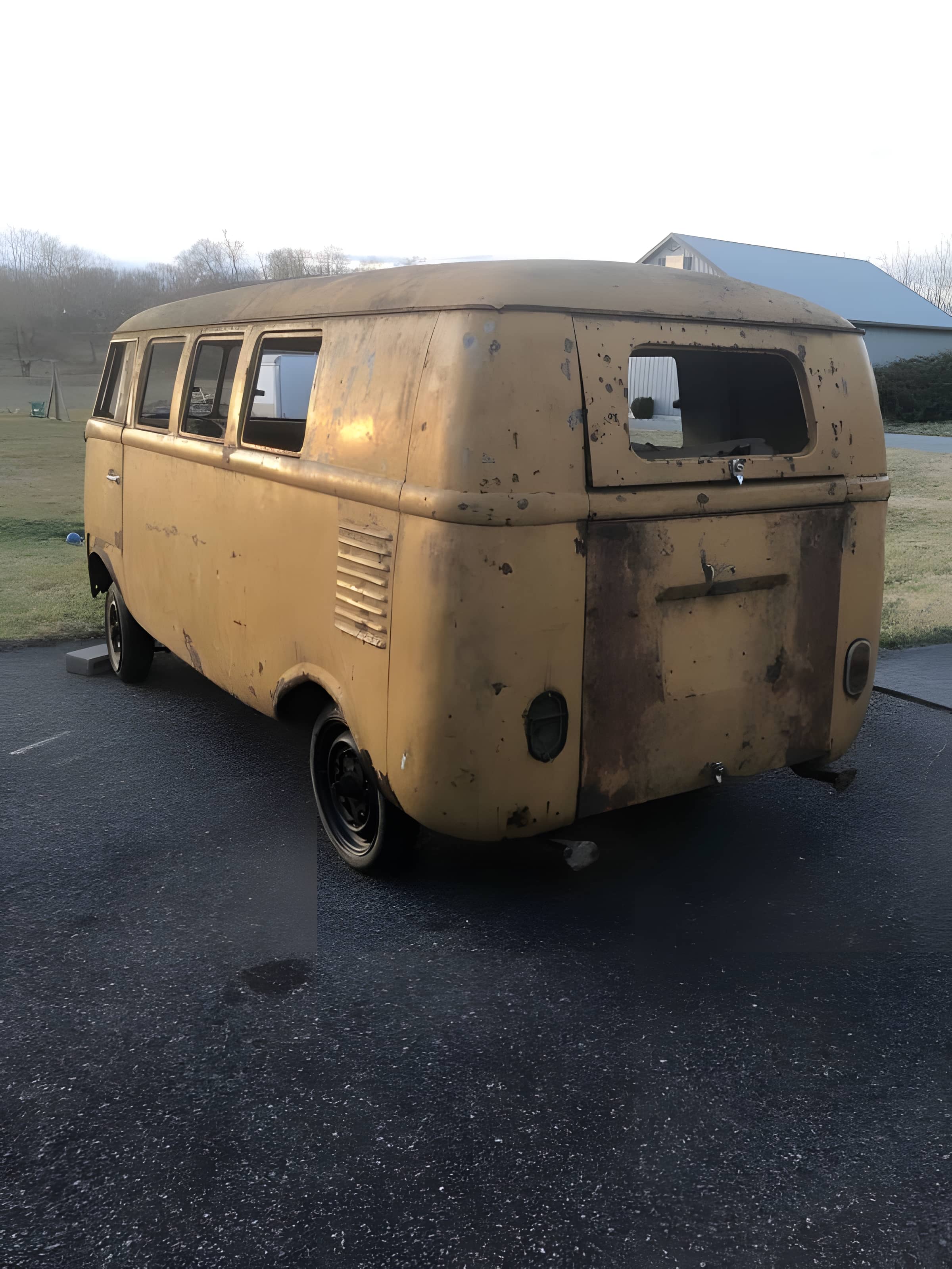 Classic VW barn door bus - Welcome to Cooker's