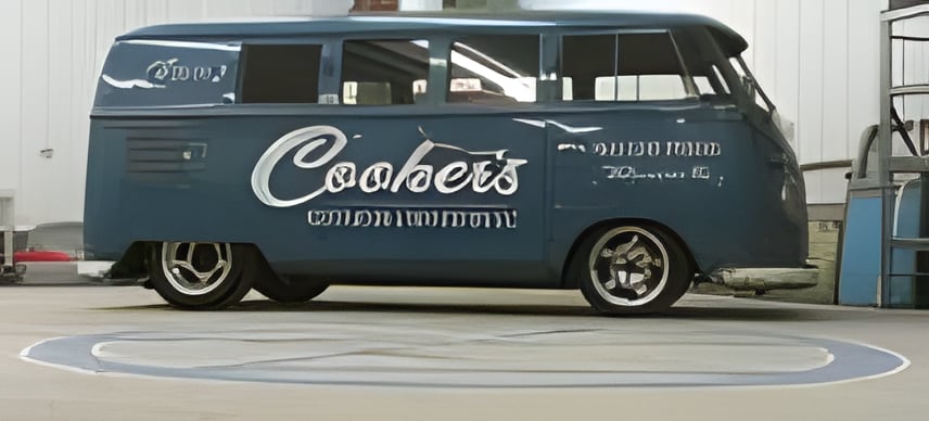 Stunning 21-window VW bus restoration