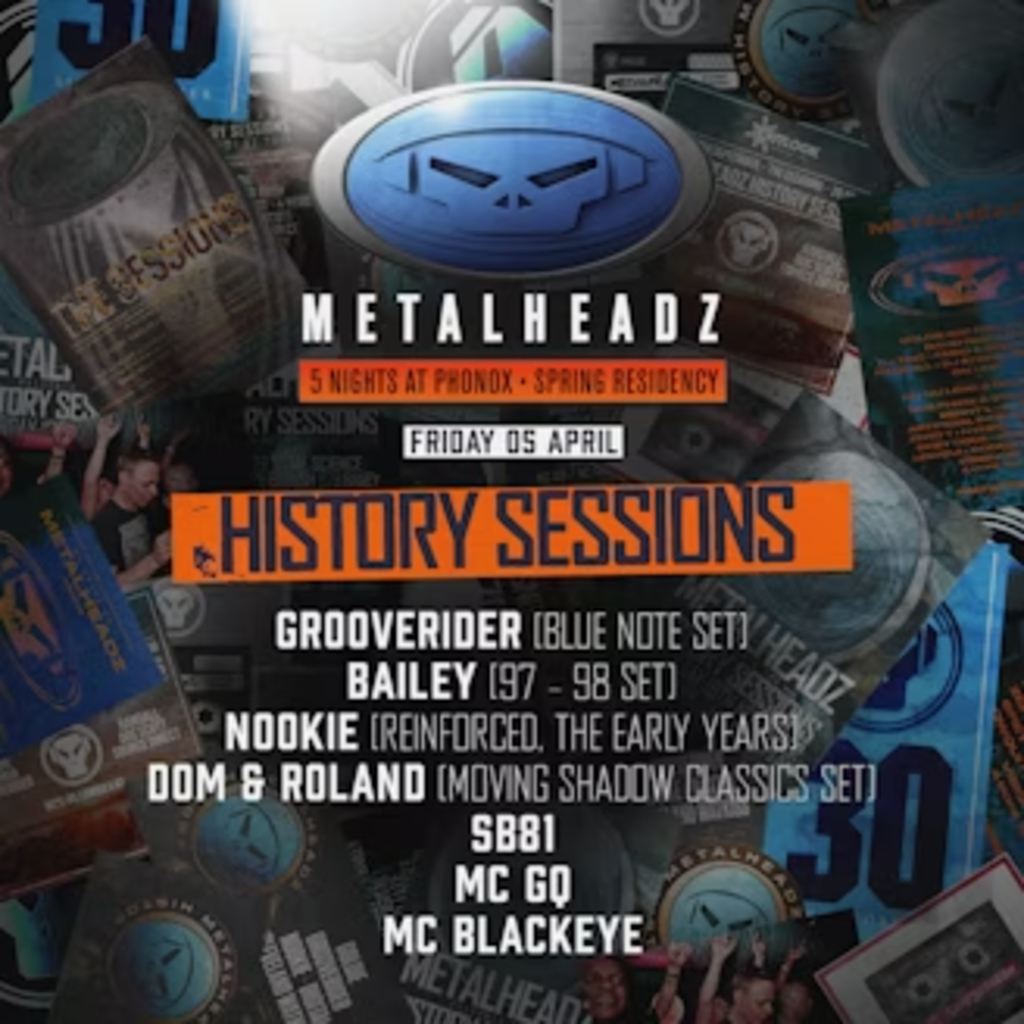 Metalheadz Spring Residency History Sessions