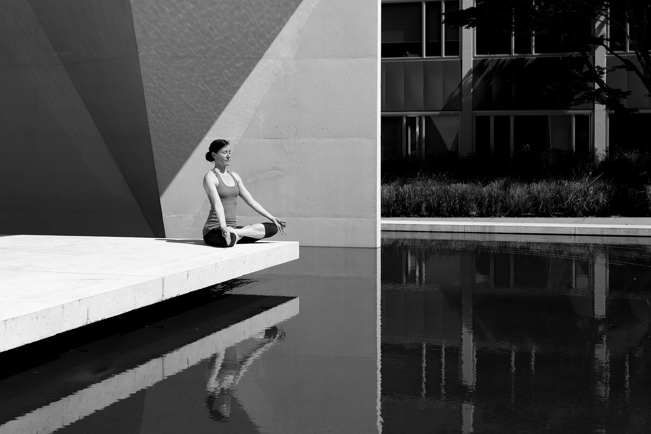 Mindful breathing reduces stress by lowering cortisol levels with deep breaths in two minutes.