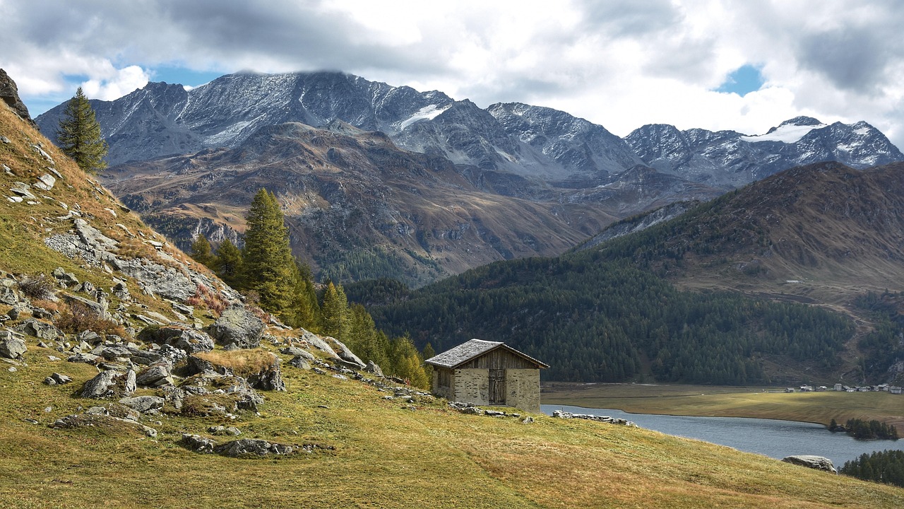 Hiker facing risks on Alaska’s rugged mountain trail.
