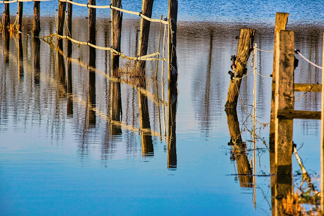 Flood risk analysis showing community vulnerability to floods.