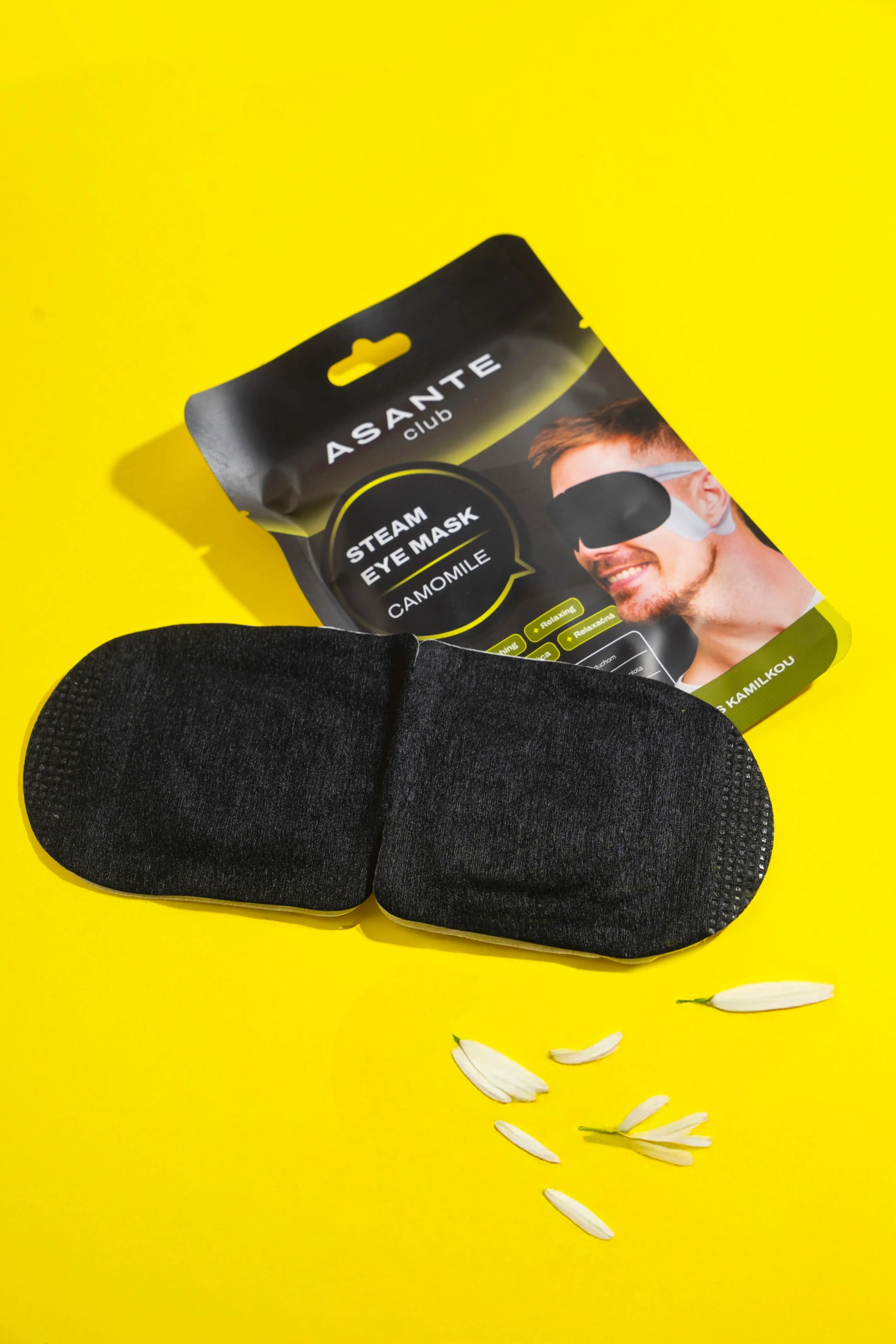 RELAXAČNÁ MASKA NA OČI S KAMILKOU – Obrázok 2