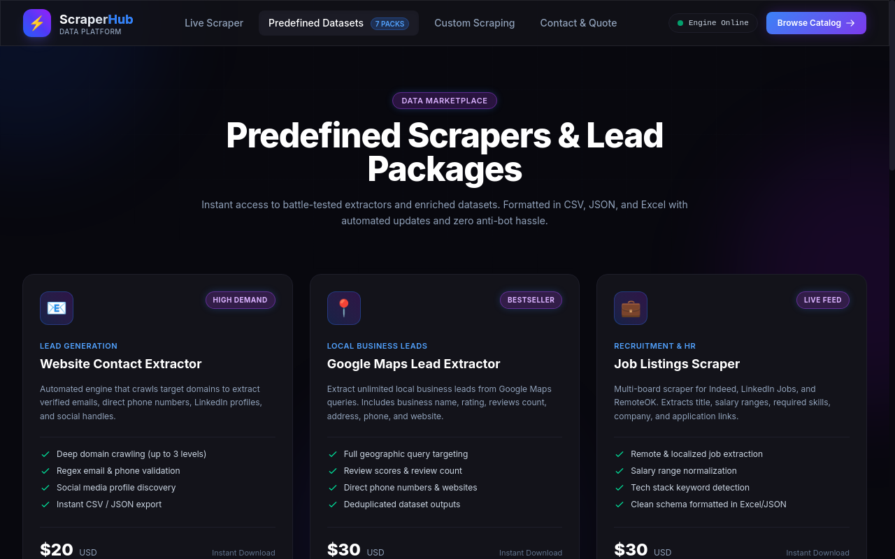ScraperHub