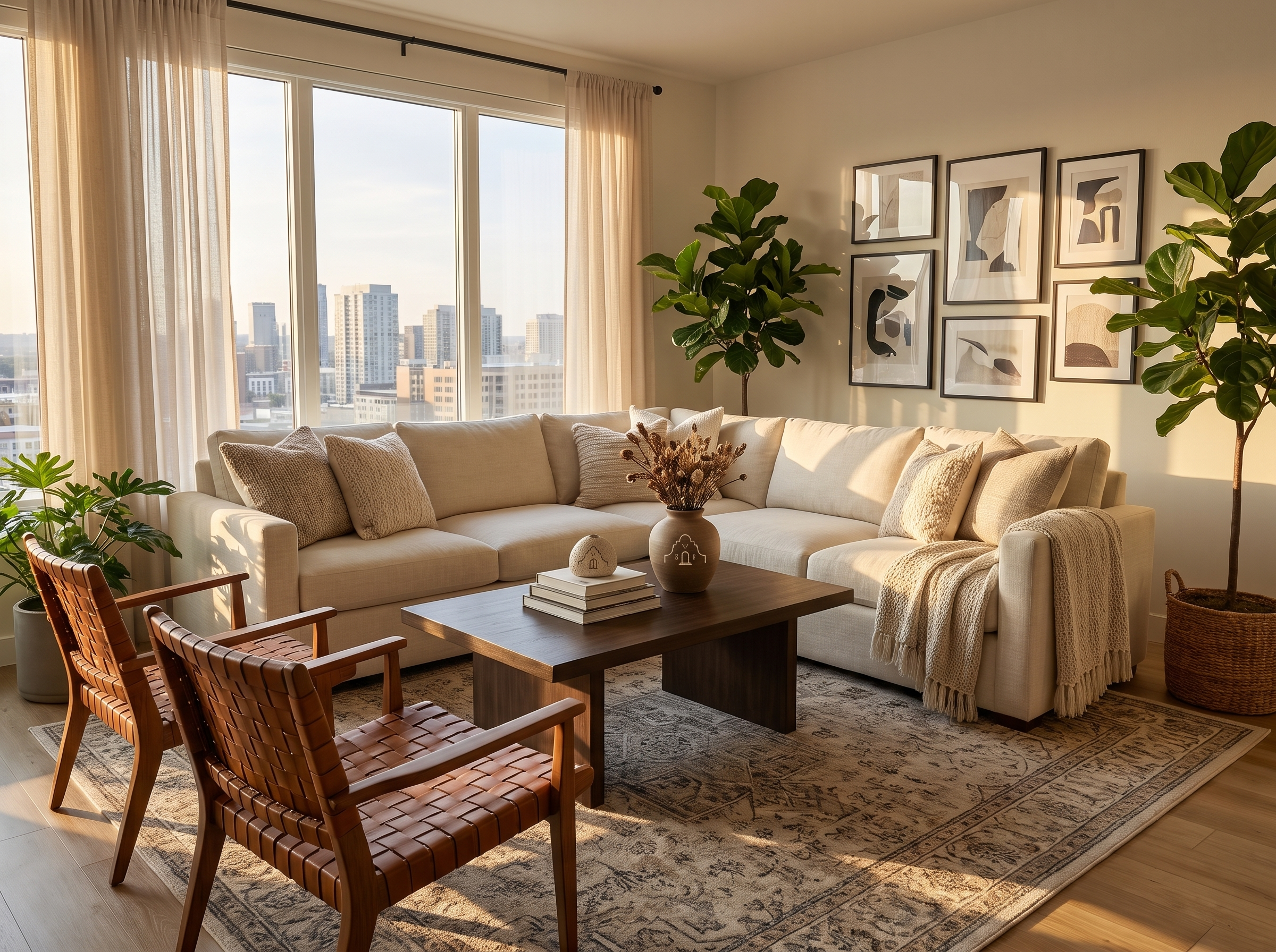 Modern lounge interior