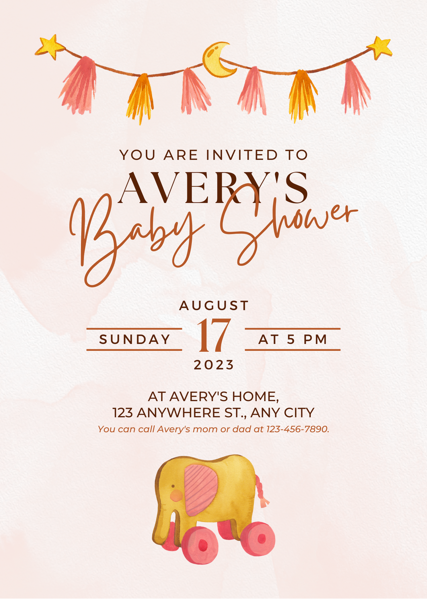 8 Tips on How to Plan the Perfect Baby Shower: A Guide for Kenyan Moms 3 FREE Cute Baby Shower Invitation Templates 2