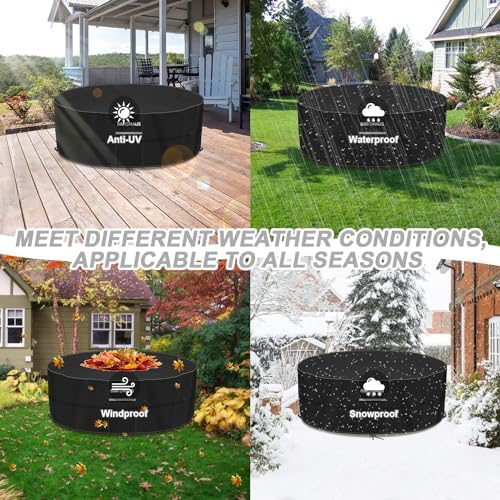 Vue 6 de Simphaus Housse Table Jardin