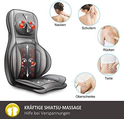 Vue 2 de Comfier Siege Massant Shiatsu