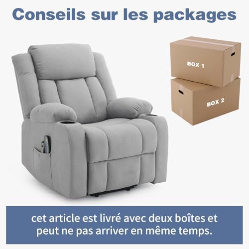 Vue 6 de Leadzm Fauteuil Releveur Electrique