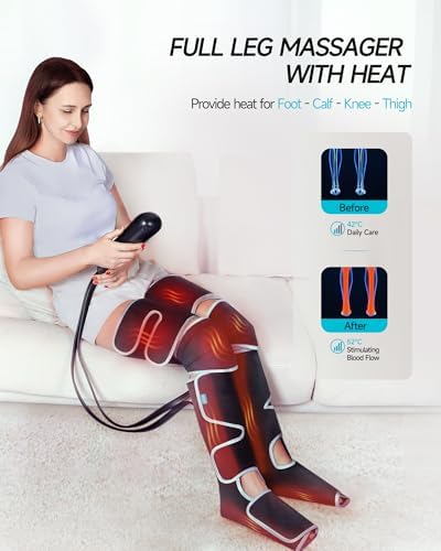 Vue 2 de Alljoy Massage Jambes Pressotherapie