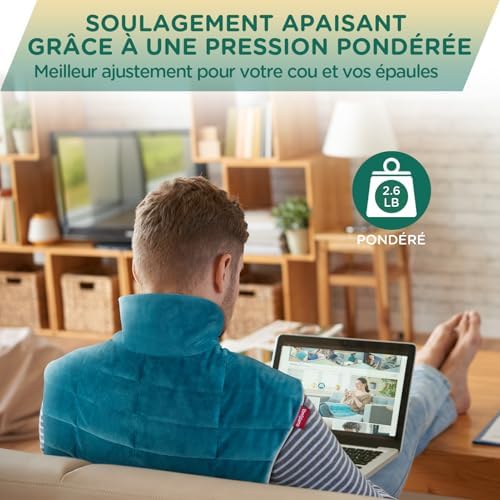 Vue 2 de Comfytemp Coussin Chauffant Nuque