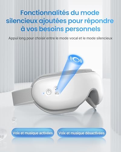 Vue 5 de Renpho Eyeris Masseur Oculaire