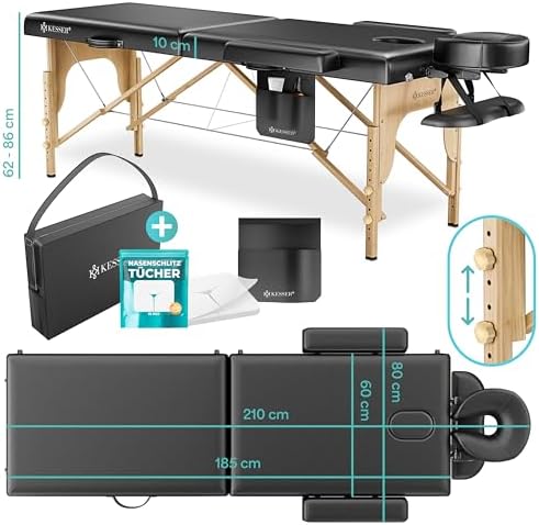Vue 7 de Kesser Table De Massage