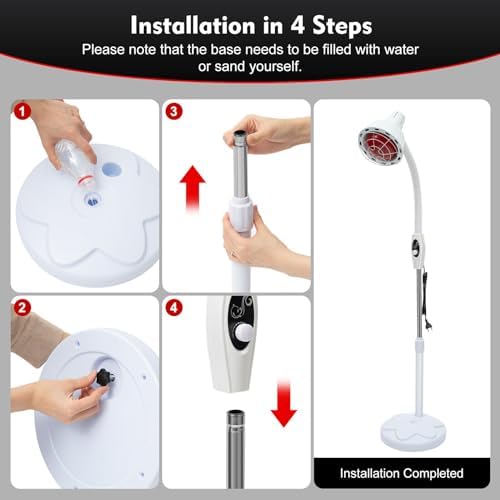 Vue 5 de Funysf Lampe Chauffante