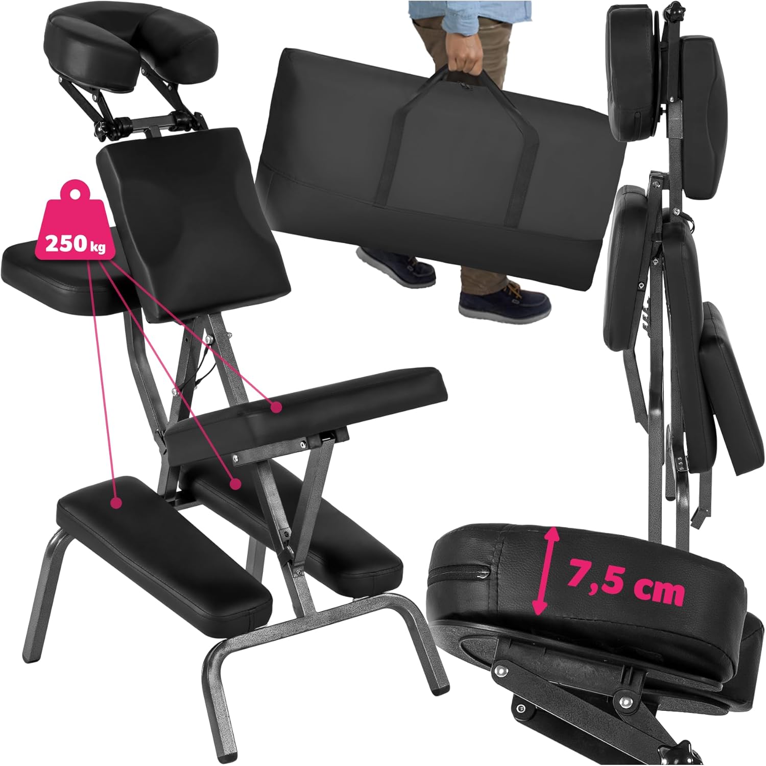 Tectake Chaise De Massage