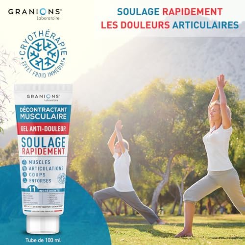 Vue 4 de Decontractant Musculaire Gel Antidouleur