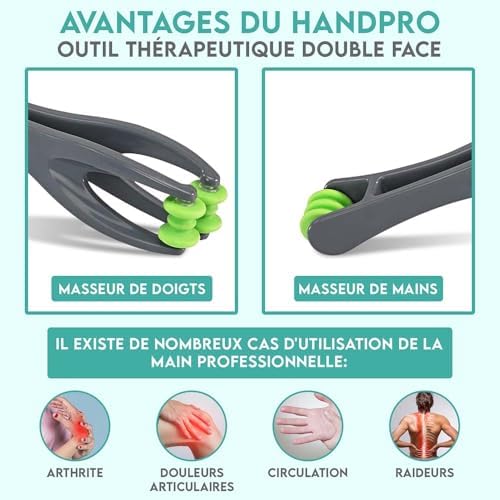 Vue 2 de Cozlow Masseur De Mains