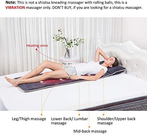 Vue 5 de Snailax Matelas Massant Chauffant