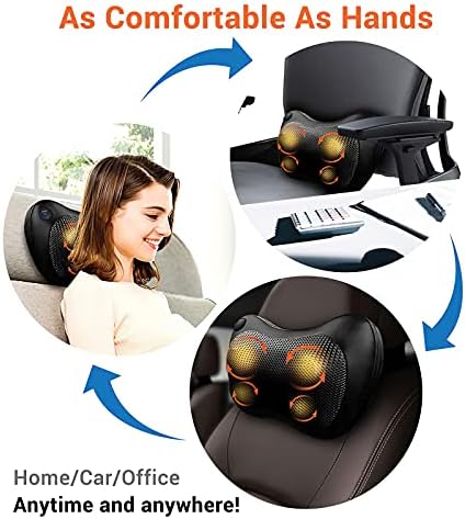 Vue 4 de Aerlang Coussin Massage Shiatsu