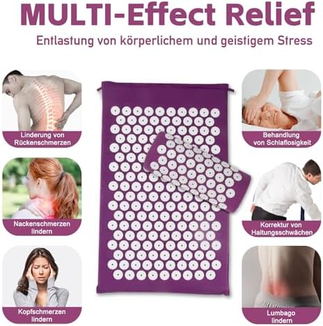 Vue 2 de Tapis Dacupression Tapis Dacupuncture