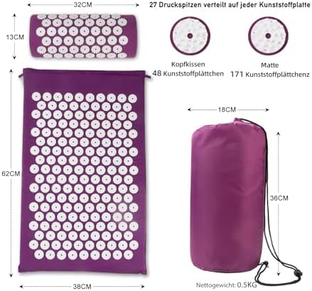 Vue 5 de Tapis Dacupression Tapis Dacupuncture