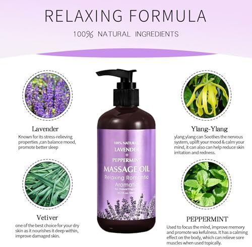 Vue 2 de Huile De Massage