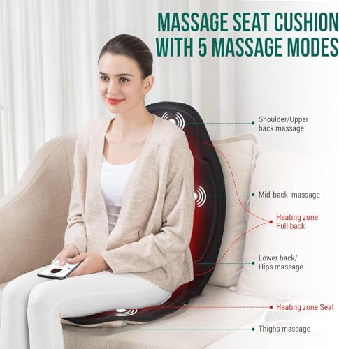 Vue 2 de Snailax Coussin De Massage