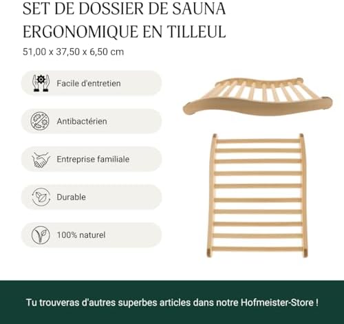 Vue 3 de Hofmeister Dossier Sauna