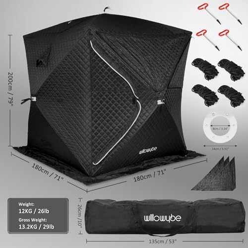 Vue 3 de Willowybe Ensemble De Sauna