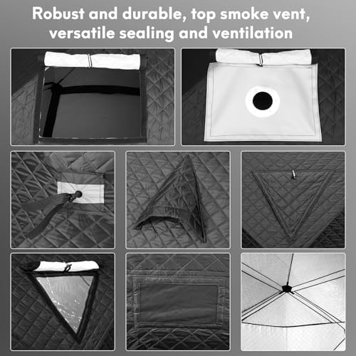 Vue 4 de Willowybe Ensemble De Sauna