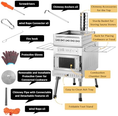 Vue 6 de Willowybe Ensemble De Sauna
