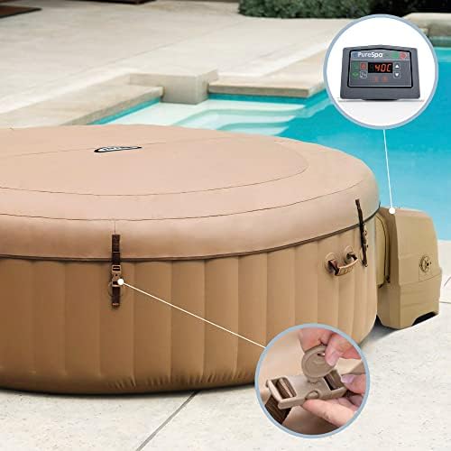 Vue 3 de Intex Pure Spa Sahara