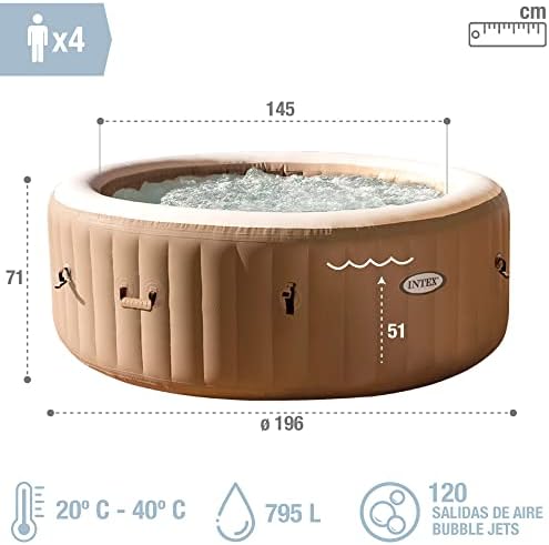 Vue 5 de Intex Pure Spa Sahara