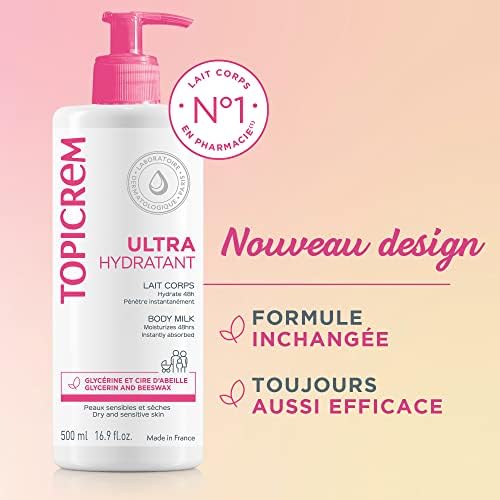 Vue 4 de Topicrem Ultra Hydratant Lait
