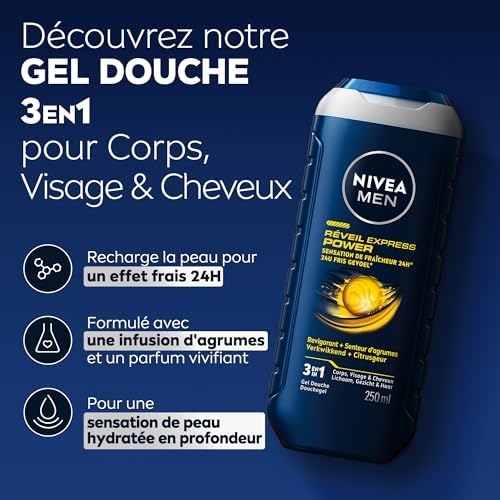Vue 2 de Nivea Men Gel Douche