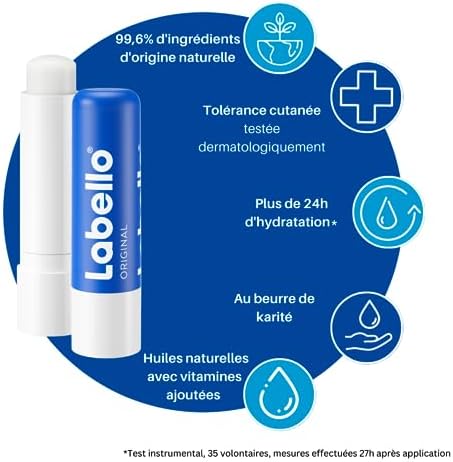 Vue 2 de Labello Original Hydrocare